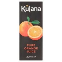Kulana Orange Juice Cartons - 27 x 250ml